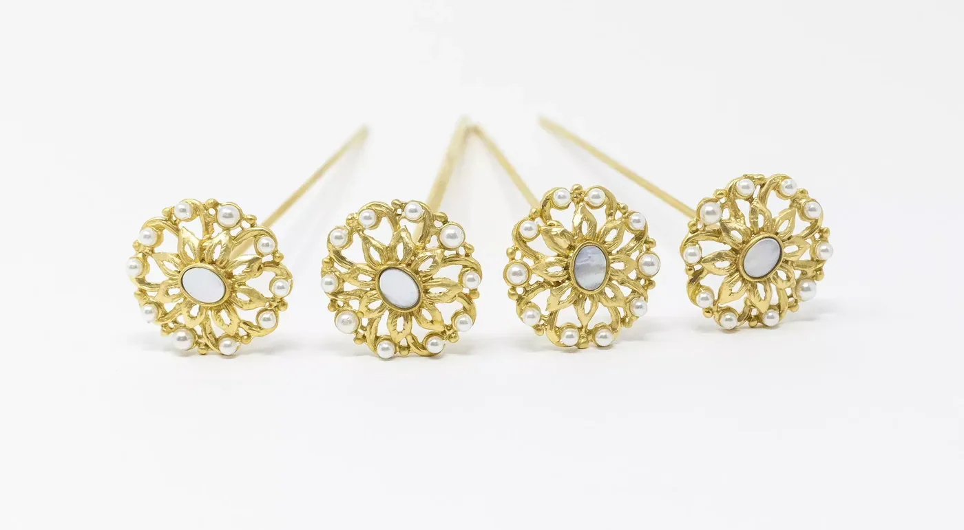 Aderezos 1115 Perla Nacar Oro